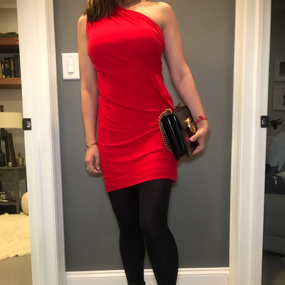 ♦️ Red Haute Hippie dress